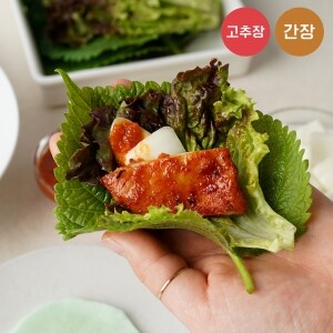 [춘천 메이플가든] 숯불초벌 닭갈비 세트(고추장/간장)