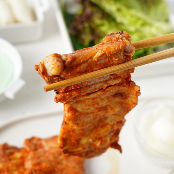 춘천 메이플가든 닭갈비,[춘천 메이플가든] 숯불초벌 닭갈비 세트(고추장/간장)